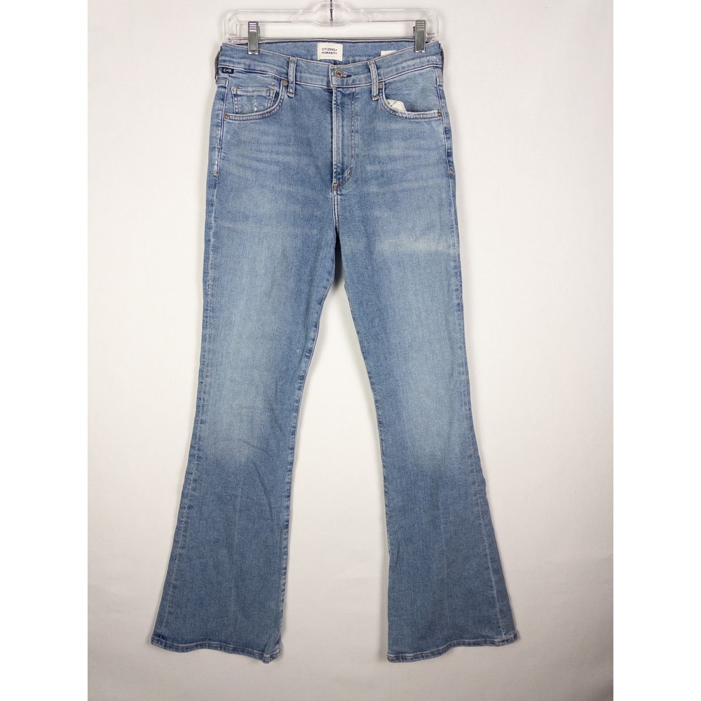 Citizens of Humanity Lilah Bootcut Flare Jeans Womens 29 Light Blue Stretch Boho